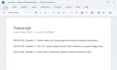 write, translate and transcript