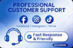 be professional customer support live chat and email support