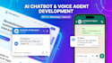 build a custom ai chatbot or voice agent for your website or whatsapp