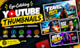 design eye catching youtube thumbnails