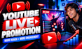 promote your live stream and to targeted audiences