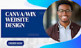 design redesign or convert your canva website to wix squarespace make com
