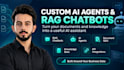 build custom ai agents, rag chatbots and knowledge base assistants