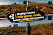 develop custom unity game mods, features, assets and mechanics