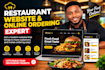 create a restaurant website with online ordering system