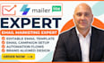 setup sender net email automation mailersend campaign mailerlite email template