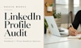 audit your linkedin profile and write three headline options