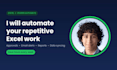 automate your excel workflows