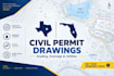 create civil engineer permit drawings for texas and florida