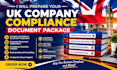 prepare your UK company compliance document package