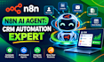 build n8n ai agent for hyper personalized CRM automation workflows