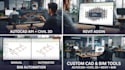 develop autocad API plugin civil 3d tools revit addin and bim automation