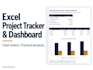 build an excel tracker dashboard or business planning tool