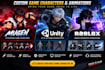 create mugen, unity, roblox fighting game characters and animations