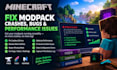 fix minecraft modpack crashes bugs and performance issues