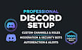 setup a fully customized gaming or community discord server