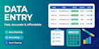 do accurate data entry and clean up your excel spreadsheets