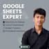 do professional google sheets data entry, custom dashboards and formulas