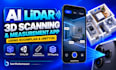 develop ai lidar 3d scanning app and measurement app using roomplan and unity3d