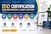 provide iso 9001,14001,45001,22000 documentation and certification