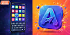 design modern app icon for mobile and web