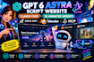 gpt 6 astra script website claude code 3d animated website grok bot blender mcp