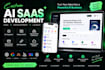 develop an ai saas web app and ai powered web application