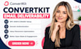 setup converkit email deliverability spam fix spf domain authentication setup