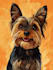 disney style pet portrait