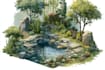 create a high quality environment concept art landscape