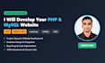 build a custom dynamic php mysql website