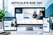 create responsive elearning courses in articulate rise 360