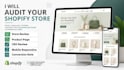 do shopify store audit, cro review and store redesign to improve conversion rate