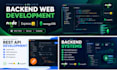 develop a secure and scalable backend