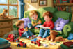 do children book illustration, kids book
