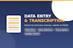 do accurate data entry and transcription