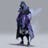 make cyberpunk character art