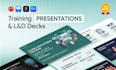 create training presentation deck workshop material powerpoint template slides