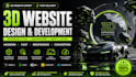design 3d interactive wix studio website redesign wix animated 3d website