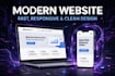 create a modern website low price in 24 hours
