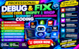 debug fix claude code shopify whop tradiview telegrambot jarvis dashboard coding