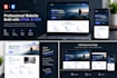 create a responsive HTML CSS website