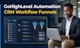 setup gohighlevel automation, funnels, website and a2p