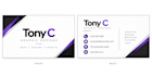 design a professional custom business card