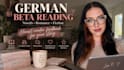 beta read your german novel or romance manuscript