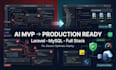 clean up ai code and refactor your PHP laravel mvp for production