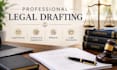 provide professional legal drafting and litigation support