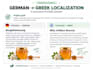 translate and localize german and greek content