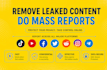 takedown harassing copyright ig fb x content, telegram banning, ig banning