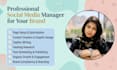be your social media manager and content designer